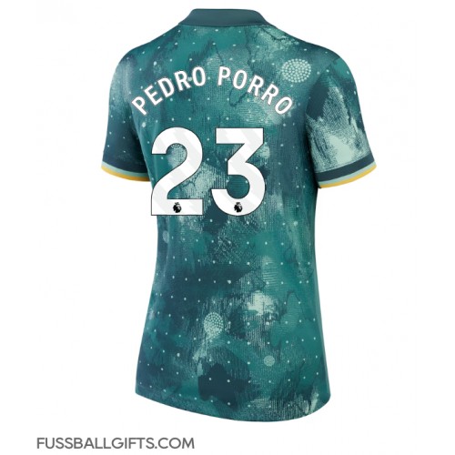 Tottenham Hotspur Pedro Porro #23 Fußballbekleidung 3rd trikot Damen 2024-25 Kurzarm